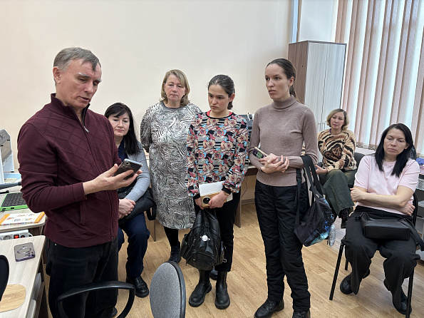 В спецбиблиотеке имени Л.Н. Толстого прошёл образовательный семинар «Аудиовизуальные технологии»